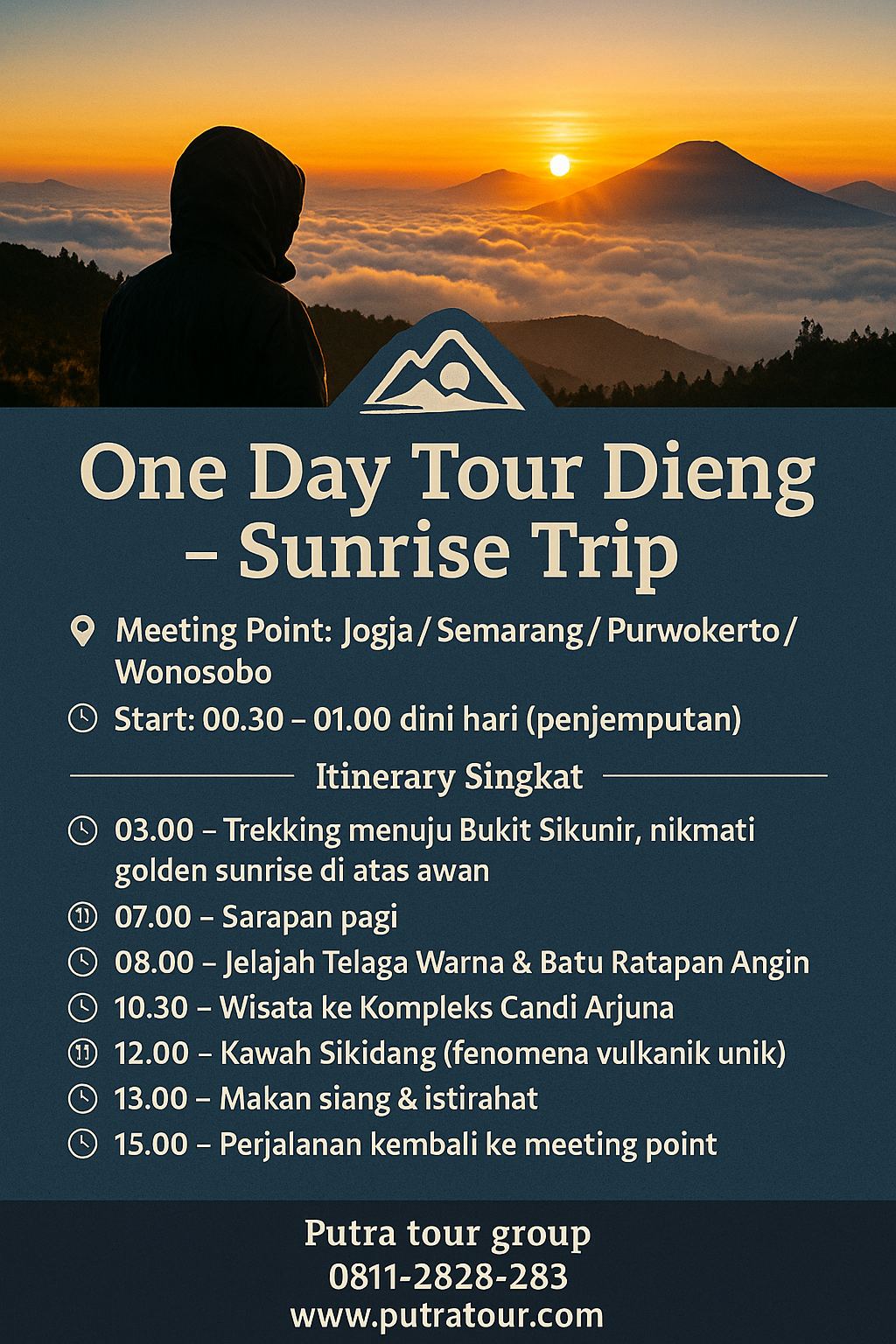 Paket Travel Dieng 1 Hari